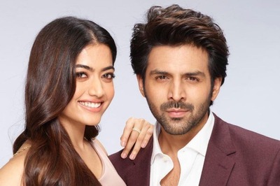 Kartik Aaryan Calls Rashmika Mandanna His 'Partner' In Latest Pic, Fans Call Them 'Cute Jodi'