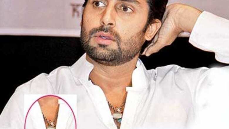 Abhishek Bachchan and his lucky charms
