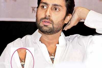 Abhishek Bachchan and his lucky charms
