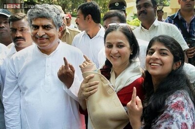 Bangalore fails to come out and vote at large,  only 50 per cent voting