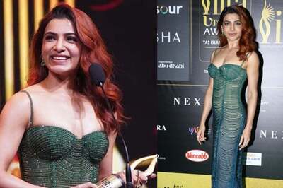 Samantha Ruth Prabhu Dazzles In Kresha Bajaj’s Ombre Crystal Gown At IIFA Utsavam
