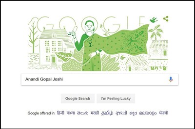 Google Celebrates India's First Woman Doctor Anandi Gopal Joshi With a Doodle