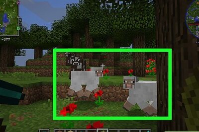 How to Make a Rainbow Sheep in Minecraft