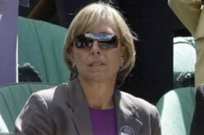 Jaeger let Navratilova win 1983 Wimbledon final: Report