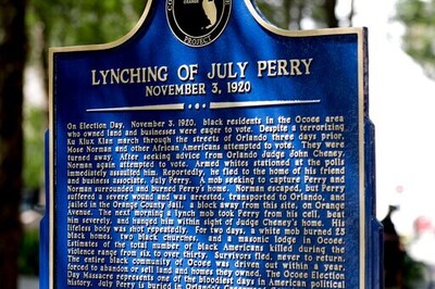 Education Fund Sought For Descendants Of Florida Massacre