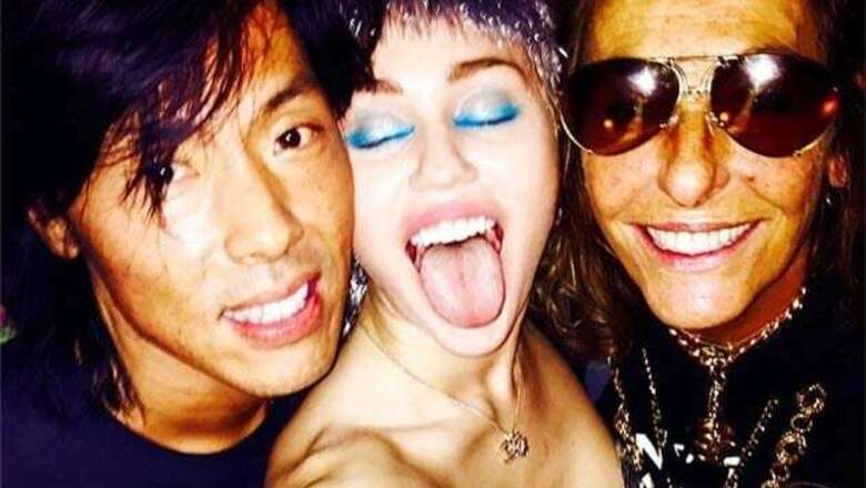 That's quite risque! Miley Cyrus leaves nothing to the imagination as she sports pasties