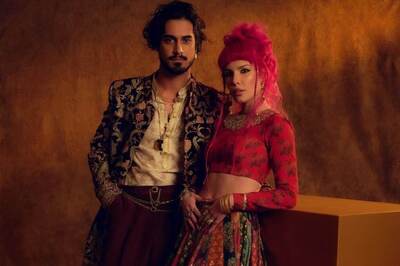 Halsey Turns Heads In Sabyasachi Lehenga At 2024 Gold Gala