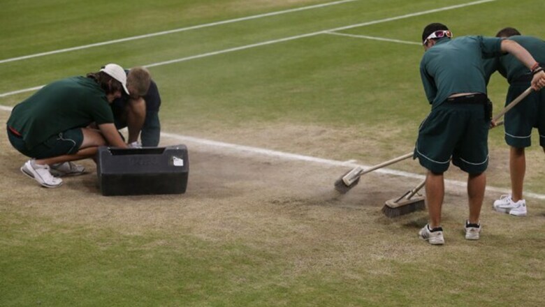 Wimbledon begins London 2012 makeover