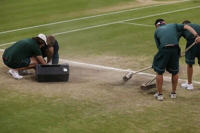 Wimbledon begins London 2012 makeover
