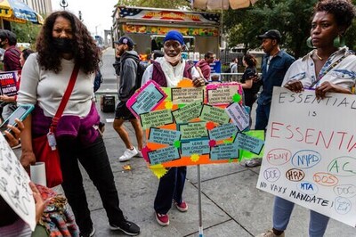 Judge Won't Stop Vaccine Mandate For NYC Cops, Other Workers