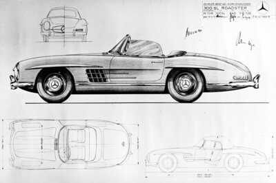Celebrating 60 Years of The Mercedes SL Roadster