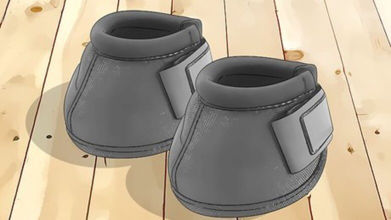 How to Put Boots on a Horse