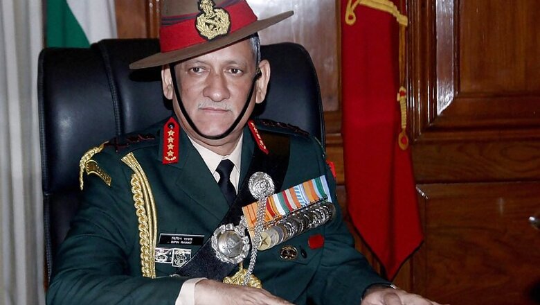 Large Scale Infiltration Bid from Across LoC Could be Made: Army Chief Bipin Rawat