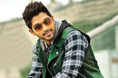 Allu Arjun shoots in Hyderabad for 'Race Gurram'