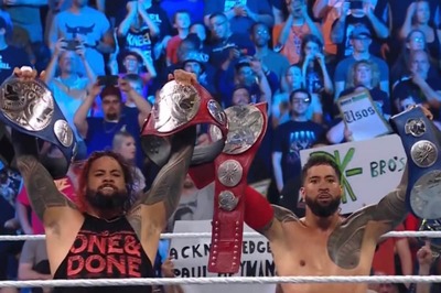 WWE SmackDown Results: The Usos Become the Undisputed Tag Team Champions