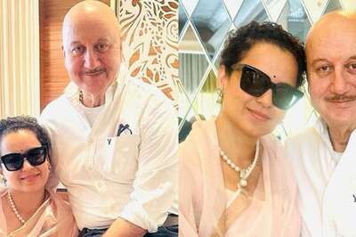 Anupam Kher Bumps Into Emergency Co-star Kangana Ranaut At Airport, Says 'Always A Pleasure To...'