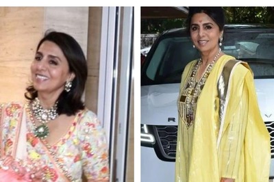 Alia Bhatt-Ranbir Kapoor Wedding: Neetu Kapoor Shines in a Yellow Kurta for Haldi; Looked Radiant in Abu Jani Sandeep Khosla ghagra for Mehendi