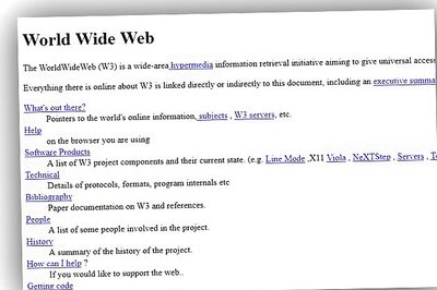 World Wide Web: The World's First Website is Now Back
