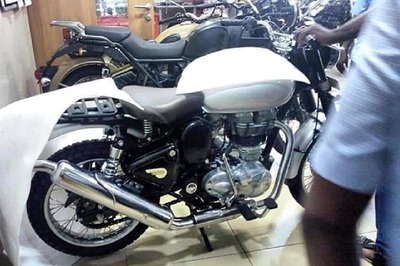 Royal Enfield Classic 500 Scrambler Spotted Testing In India