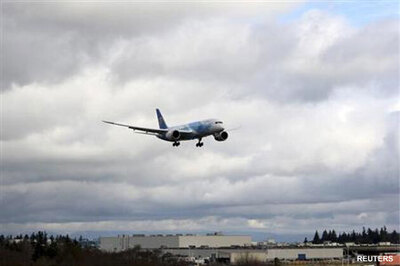 Boeing completes 'uneventful' test flight of 787 Dreamliner
