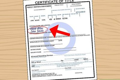 How to Take a Name off a Car Title