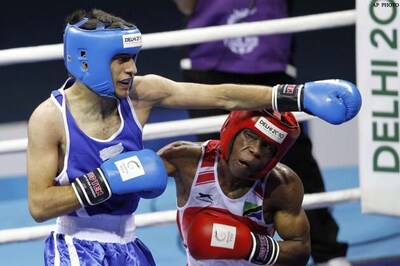 CWG boxing: Suranjoy, Amandeep enter semis