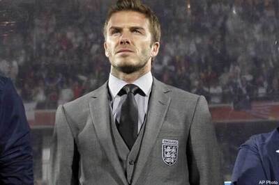 I am not very good at acting: David Beckham