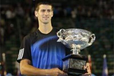 Djokovic lifts Australian Open men's singles title