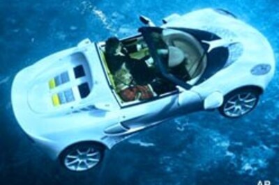 Landlocked Swiss invent world's first amphibious car
