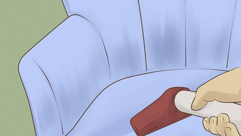 How to Paint a Fabric Chair