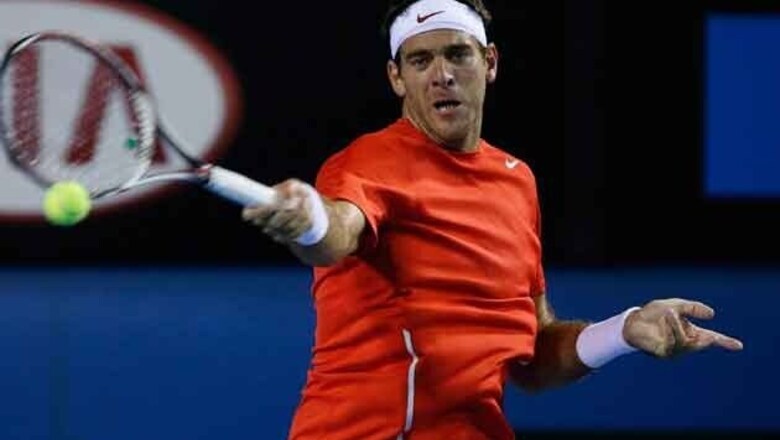 Del Potro loses in second round at Australian Open