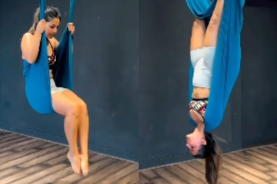 Hina Khan Nails Aerial Yoga In New Instagram Video, Says 'Not A Vampire, But Feel Like One'