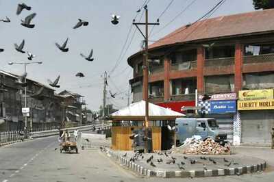 Vehicles Off Road, Shops Shut: Normal Life Hit in Kashmir as Separatists Call for Strike Over Rural Polls