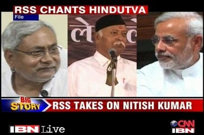 RSS attacks Nitish over 'secular PM' remark