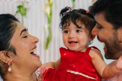 In Pics: Aditi Prabhudeva Celebrates 6-month Of Daughter Nesara