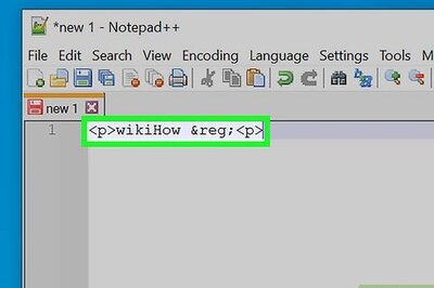 Add a Registered Sign & Other Trademark Symbols in HTML
