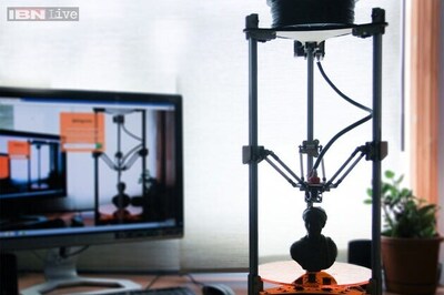 Deltaprintr: College student builds low-cost 3D printer