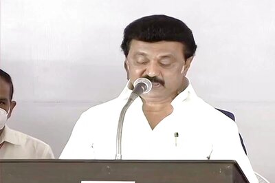DMK Chief MK Stalin Takes Oath as Tamil Nadu Chief Minister for First Time