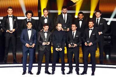 It should have been La Liga XI, not FIFA World XI