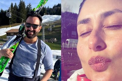 Kareena Kapoor Khan Pouts In Latest Selfie From Switzerland, Clicks Hubby Saif With His Skiing Gear