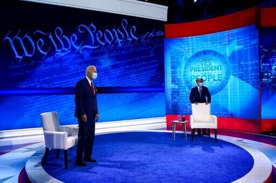 In Head-to-head Town Halls, Biden Beats Trump In Audience