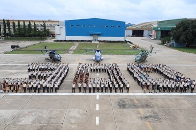 HAL Rolls Out 300th Dhruv Advanced Light Helicopter From Bengaluru Hanger