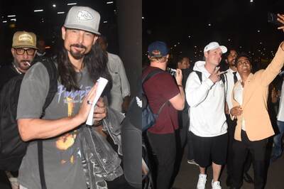 Backstreet Boys Land in India for Concert; Paparazzi Scream 'Ikade Ikade', 'Mumbai Mein Swagat Hai'