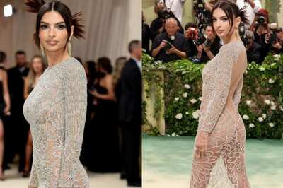 Emily Ratajkowski Bares Breasts and Butt in a Daring Naked Dress at Met Gala, Breaks the Internet; Photo