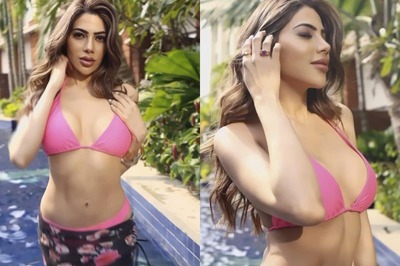 Sexy! Nikki Tamboli Flaunts Her Bombshell Body In A Pink Bikini, Racy Video Goes Viral; Watch