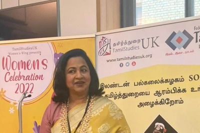 Veteran Actress Radikaa Sarathkumar Honoured By UK Tamil Studies Forum