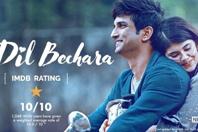 Sushant Singh Rajput's Dil Bechara Breaks Record, Gains 1st Place on IMDb's Top Rated Indian Movies List