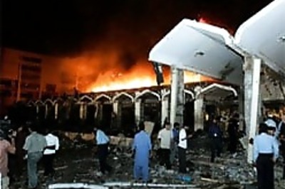 Pak Muslim body links Marriott, Delhi blasts | Target US marines?