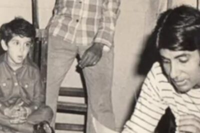 Awestruck Hrithik Roshan Gapes At Amitabh Bachchan At Mr Natwarlal Song Recording; Photo Goes Viral