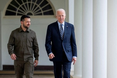 Biden Says He Told Zelensky 'Confident' Of Renewed US War Aid